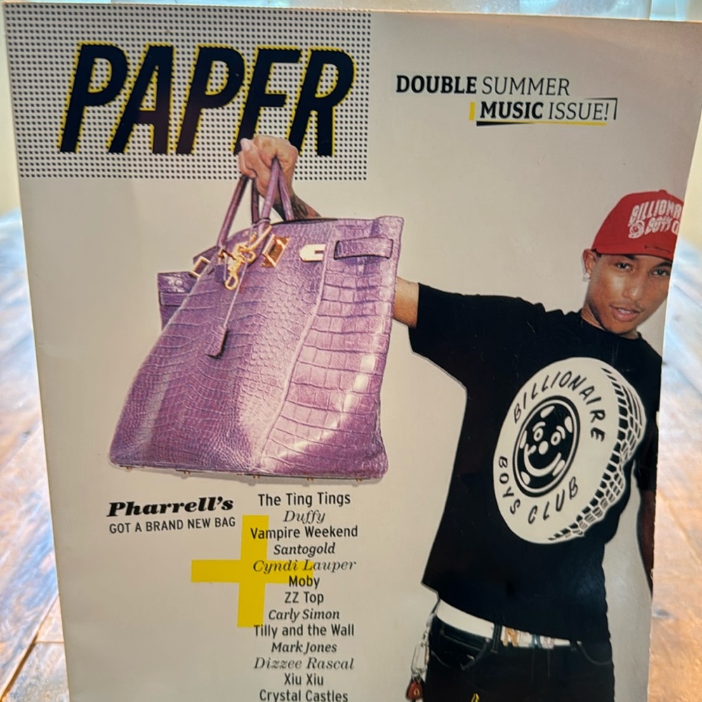 Paper Magazine July 2008 Pharrell